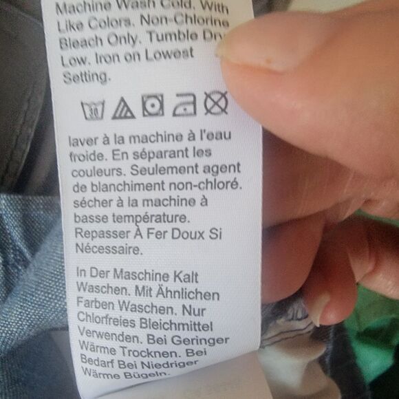 J. Crew 100% Cotton Drawstring Pants. Size 14. - Picture 9 of 11